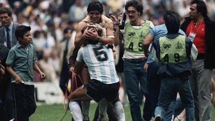 José Luis Brown, héroe del Mundial 1986.