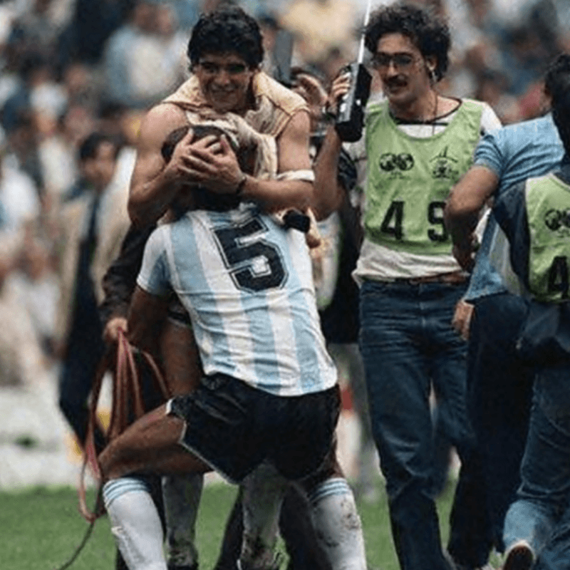 "Siempre fuiste un toro": emotivo mensaje de Maradona tras la muerte del Tata Brown