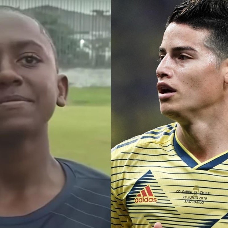 Tras mensaje de James, niño famoso por dedicatoria le hizo una petición