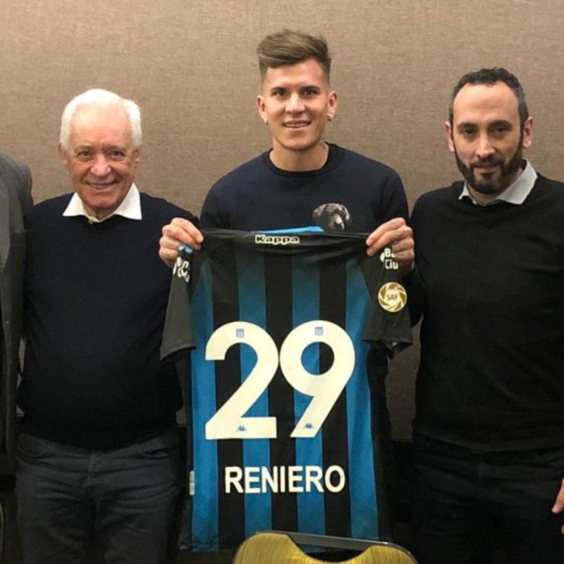 Oficial: Reniero se fue de San Lorenzo y es nuevo jugador de Racing