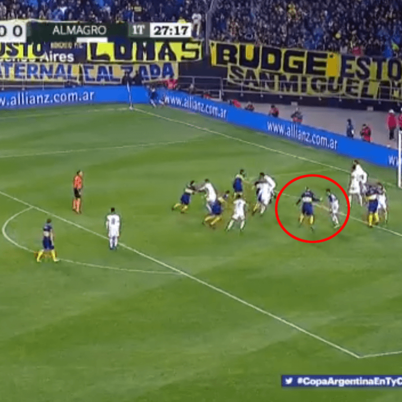 Video: ¡De Rossi marcó un gol en su debut con Boca!