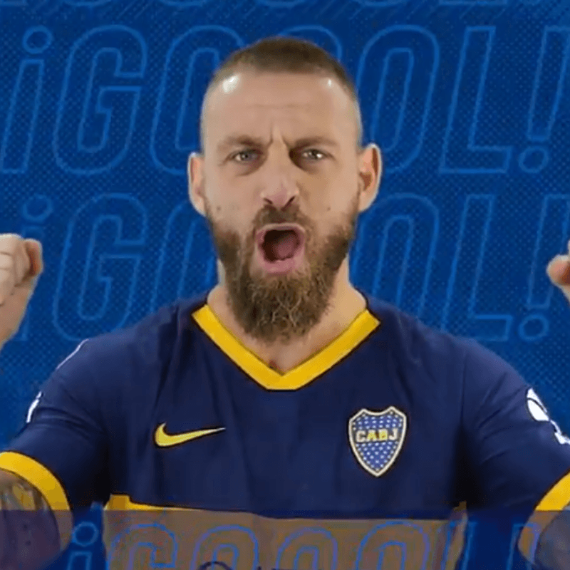 Qué hombre: el tuit de Boca cuando De Rossi convirtió su gol