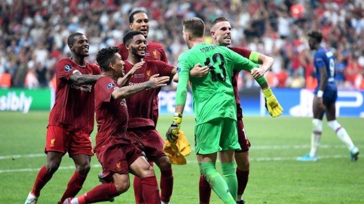 ¡El campeón de Europa! Liverpool ganó la Supercopa por penales ante Chelsea