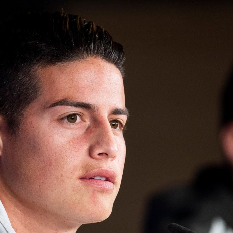 Ahora sí estamos hablando: nuevo gesto del Real Madrid con James Rodríguez