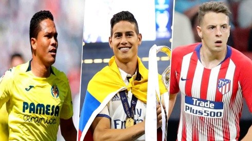 Estos son los jugadores colombianos que estarán presentes en la Liga de España 2019/2020