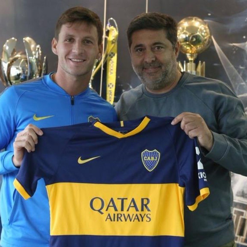 Hincha desde la cuna: el primero posteo de Franco Soldano como jugador de Boca