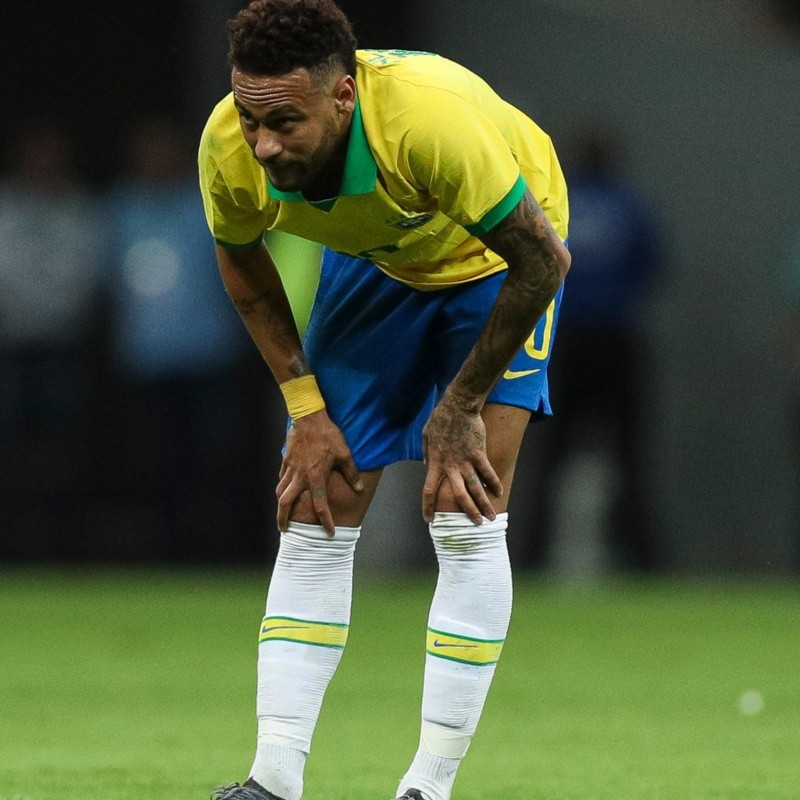 A pesar de no tener claro su futuro, Neymar fue convocado para jugar contra Colombia