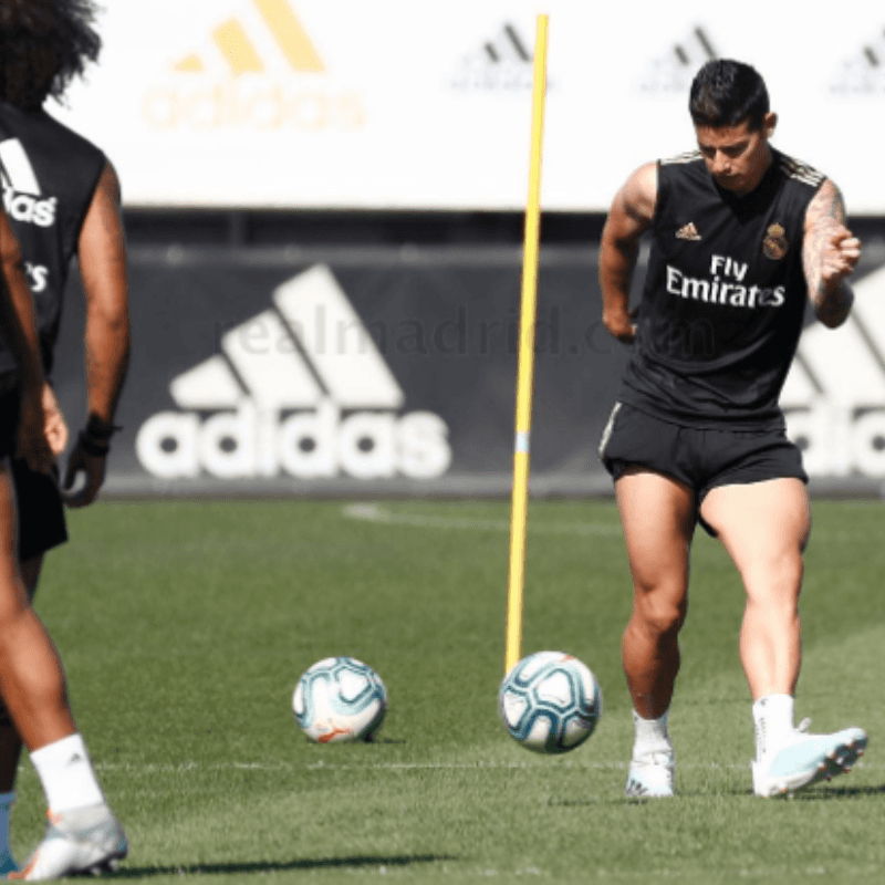 James Rodríguez, convocado para el debut del Real Madrid en la Liga de España