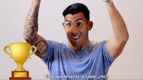 Netflix le pidió a Tevez que defina con emojis su paso por los clubes en donde jugó