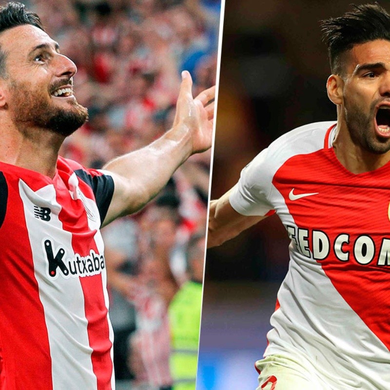 Falcao se volvió loco en Twitter con la chilena de Aduriz al Barcelona