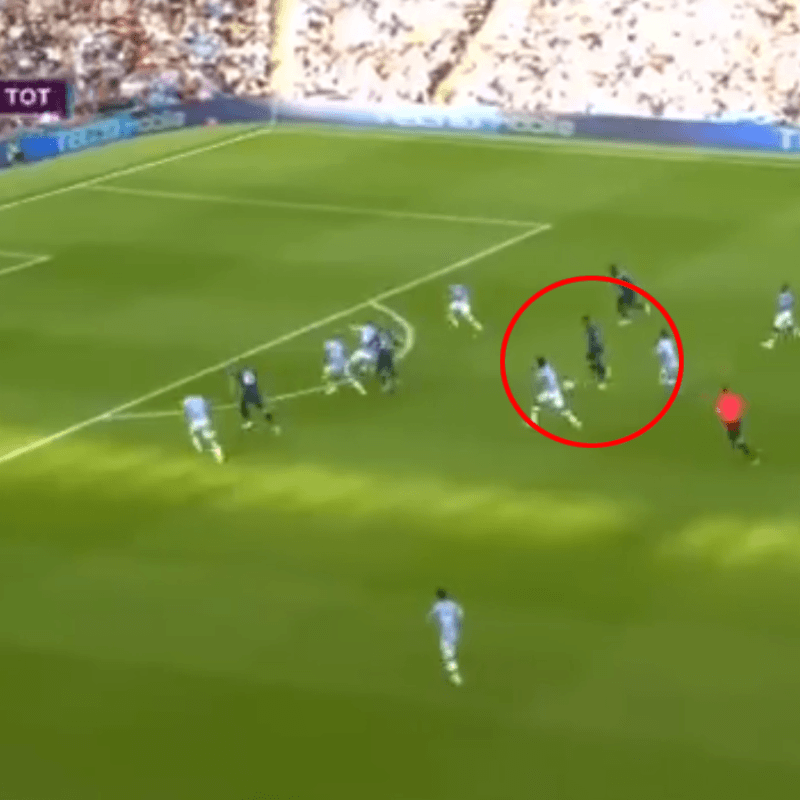 Para Guardiola: Lamela la clavó desde lejos para el gol del Tottenham