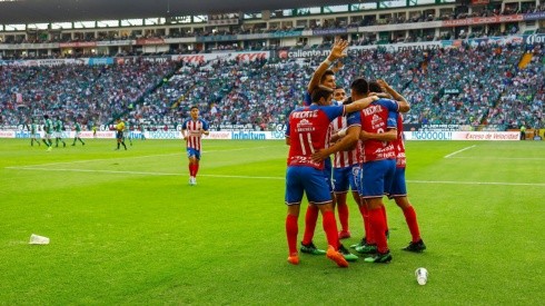 El delantero rojiblanco convirtió su cuarto tanto y tercero de penal en este Apertura 2019