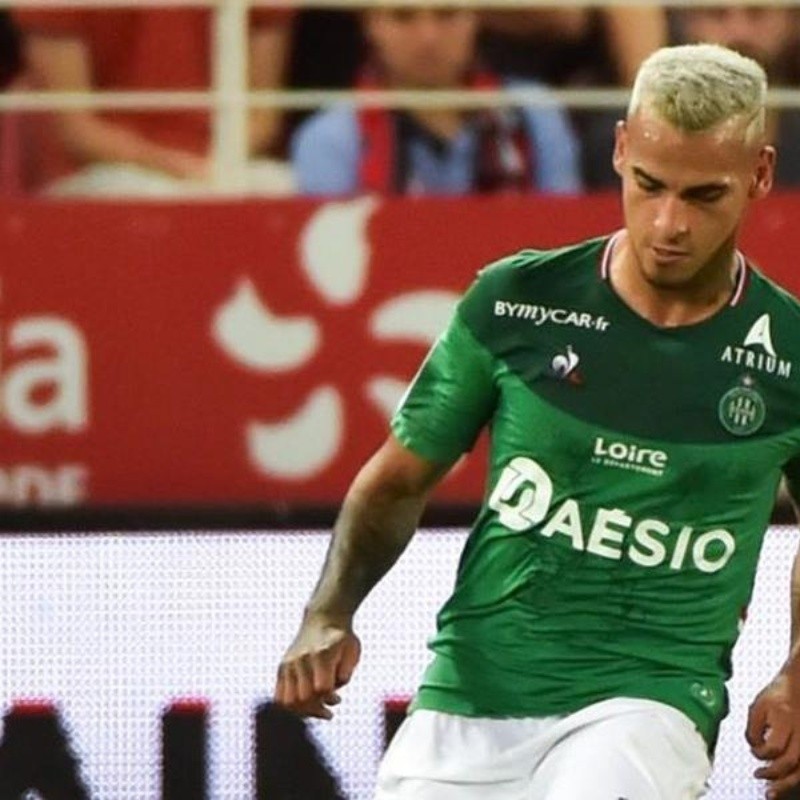 ¡Sigue! Con Trauco los 90', Saint Etienne empató 1-1 contra el Brest en la segunda fecha de la Ligue 1