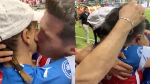 Tepa González debuta en Liga MX y celebra llorando con su madre