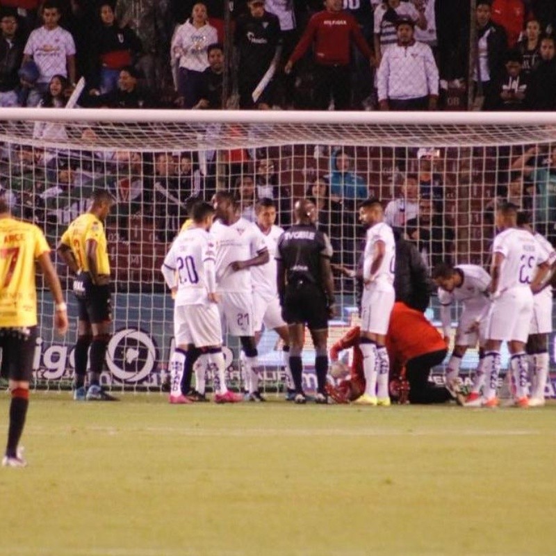 Liga de Quito, cerca de tener una baja muy sensible para el partido ante Boca