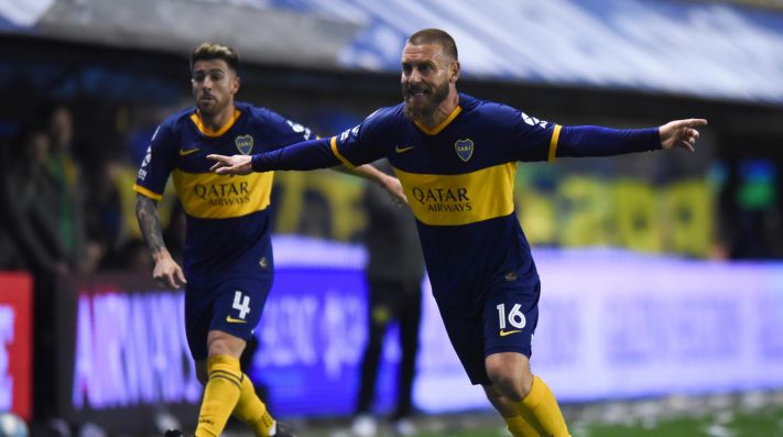 De Rossi conoció cómo es jugar en la cancha de Boca con ...