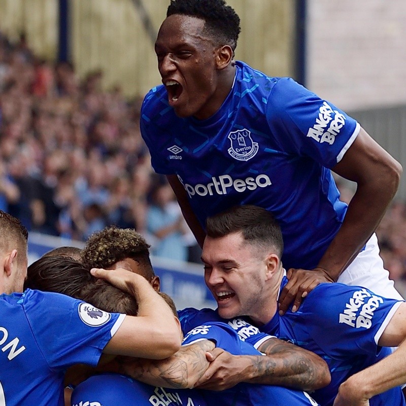 Yerry Mina la sigue rompiendo en la Premier y recibió un gran reconocimiento