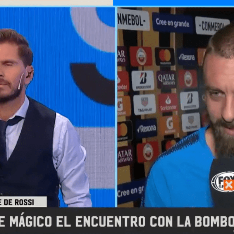 Video: entrevista completa de Daniele De Rossi en 90 Minutos, Fox Sports