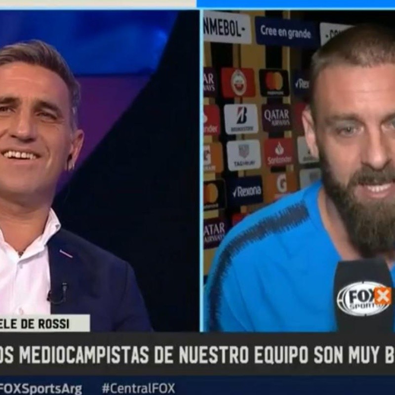 Lloramos con De Rossi: "No sé en qué lugar juega Reynoso, pero es un fenómeno"