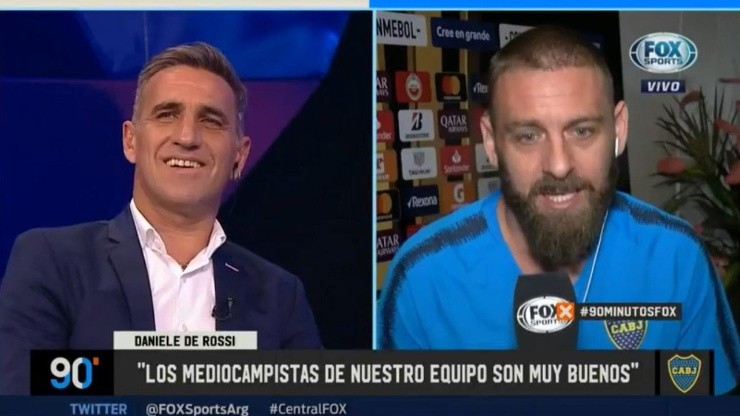 Lloramos con De Rossi: "No sé en qué lugar juega Reynoso, pero es un fenómeno"