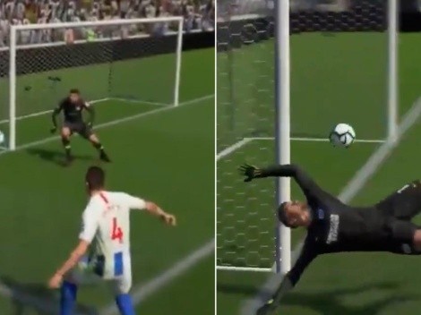 ¡No lo podemos creer! El gol más insólito del FIFA 19