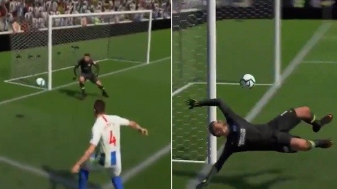 ¡No lo podemos creer! El gol más insólito del FIFA 19