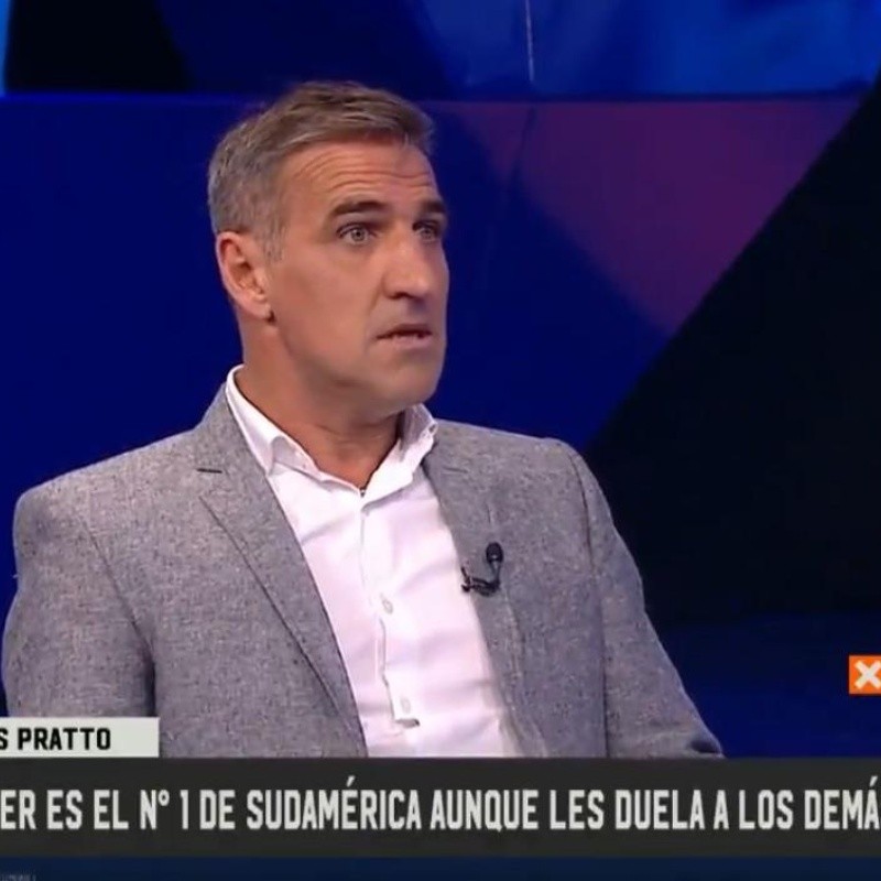 Cascini opinó sobre las declaraciones de Pratto diciendo que "River es el 1 de Sudamérica"