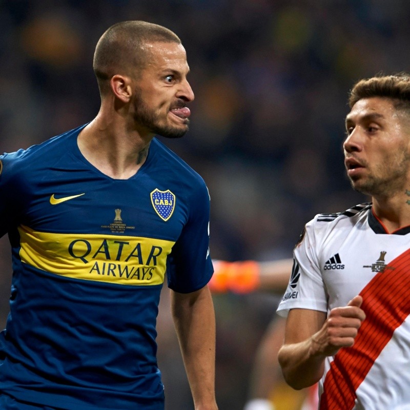 Benedetto aclaró qué pasó en la final de la Copa Libertadores con Montiel