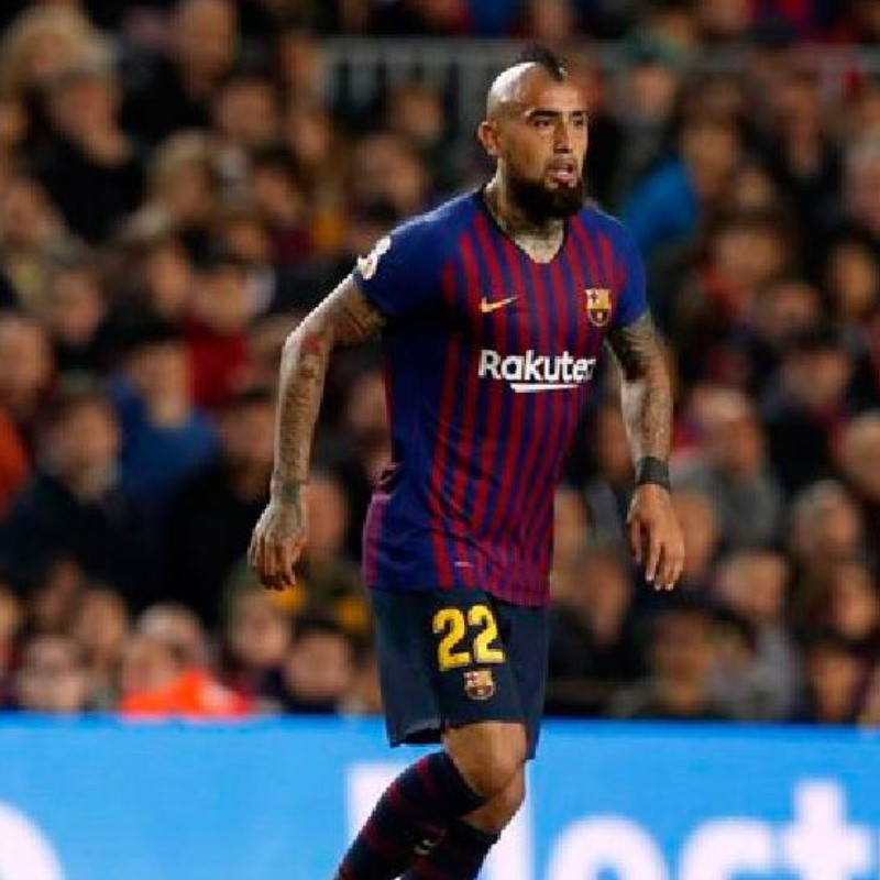 Inter le golpeó la puerta al Barça por Vidal y ya sabe por cuanto se lo podría llevar