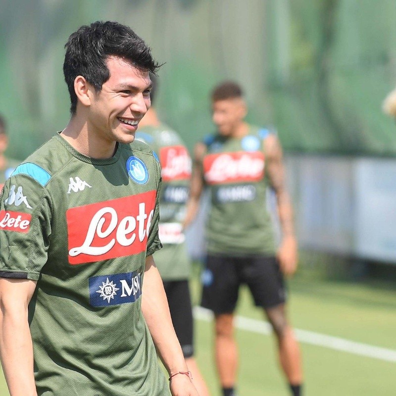 Una locura: la multimillonaria cláusula de Napoli para blindar al Chucky Lozano