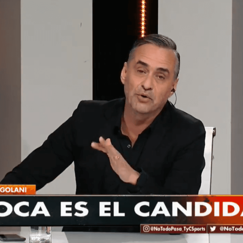 El Gringo Cingolani tiró que "Boca es el candidato" y le pegó a River