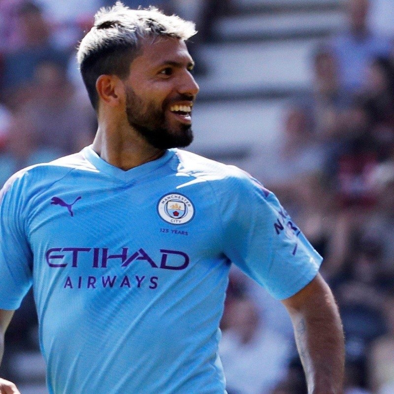 Es una máquina: tercer partido del Manchester City en la Premier, tercer gol del Kun Agüero