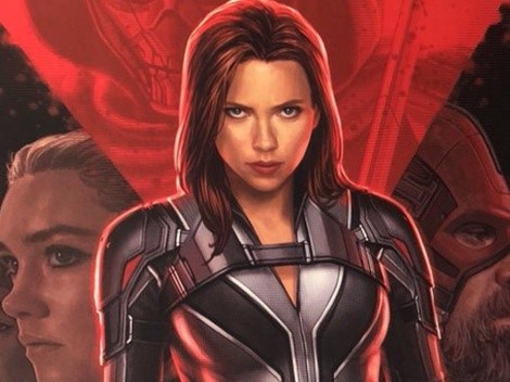 Primer vistazo al traje blanco y poster de Black Widow, la próxima película de Marvel
