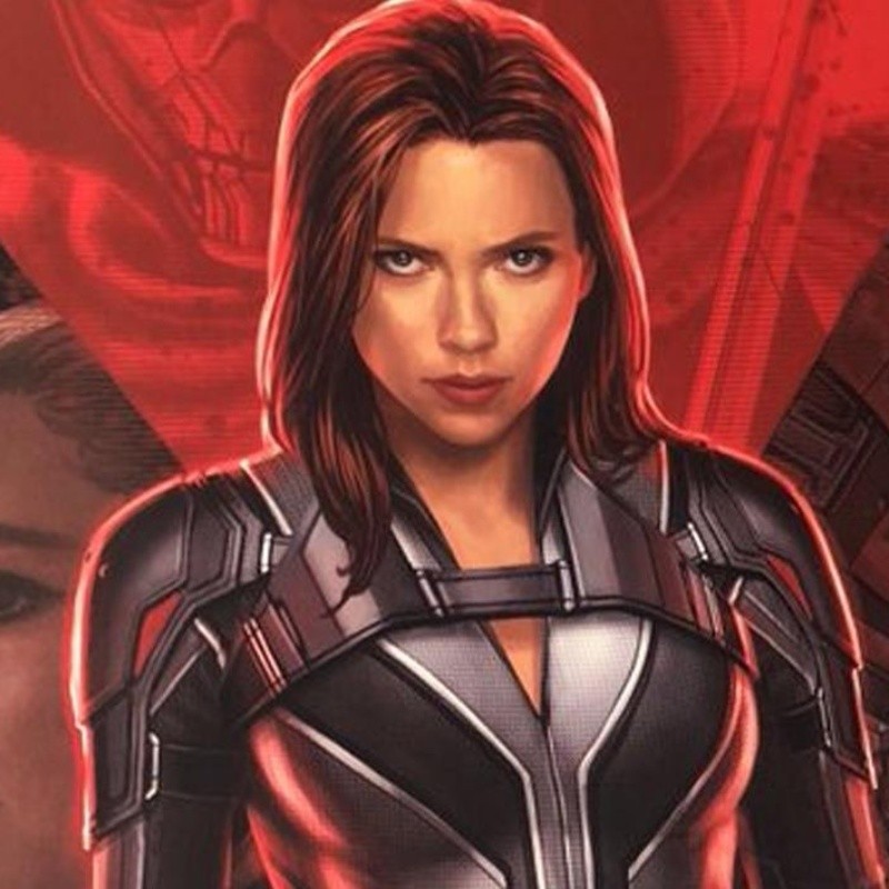 Primer vistazo al traje blanco y poster de Black Widow, la próxima película de Marvel