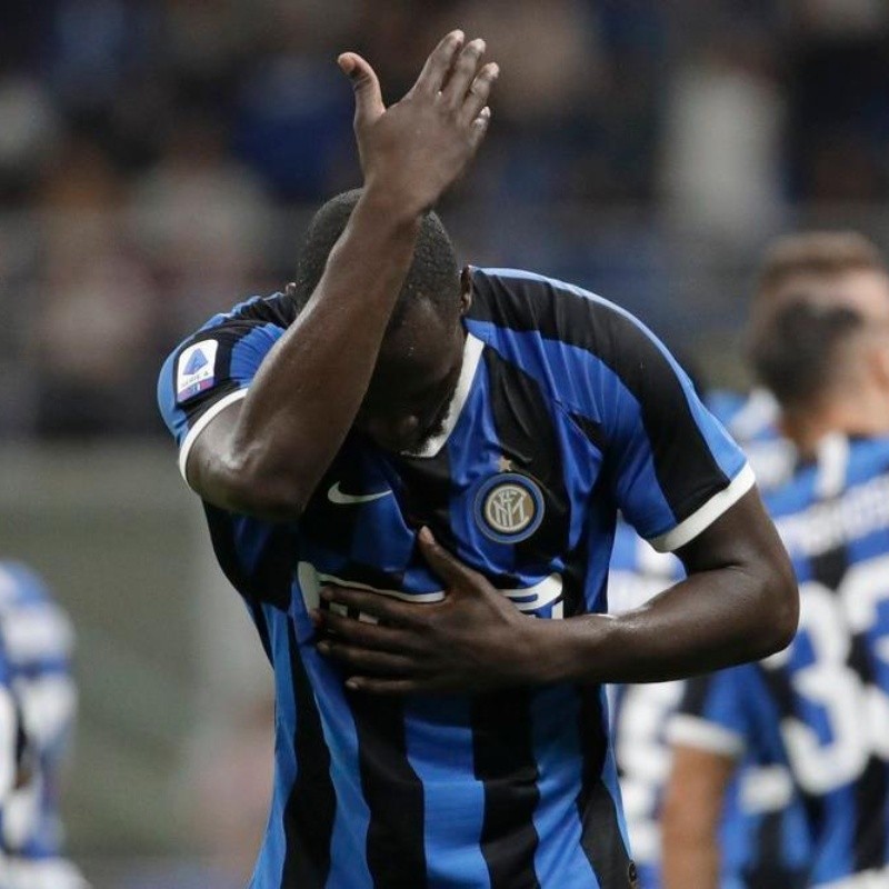 Fiesta en Inter: vapuleó a Lecce con el debut en las redes de Lukaku