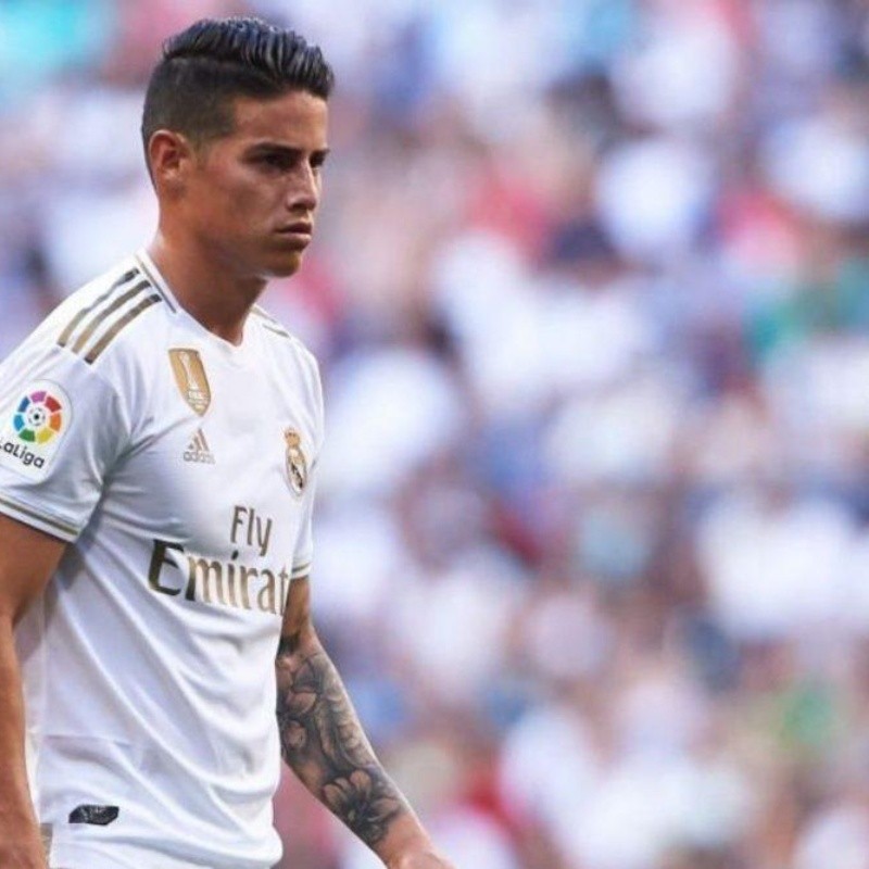 En El Chiringuito revelaron qué tiene James Rodríguez y cuánto tiempo estará de baja