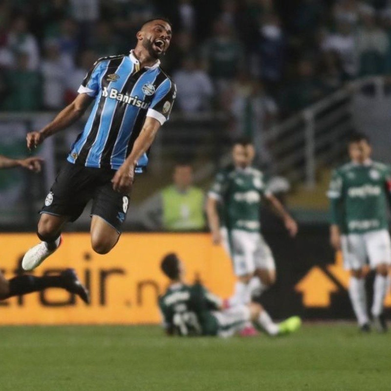 Gremio se lo dio vuelta a Palmeiras y es el primer semifinalista de la Libertadores