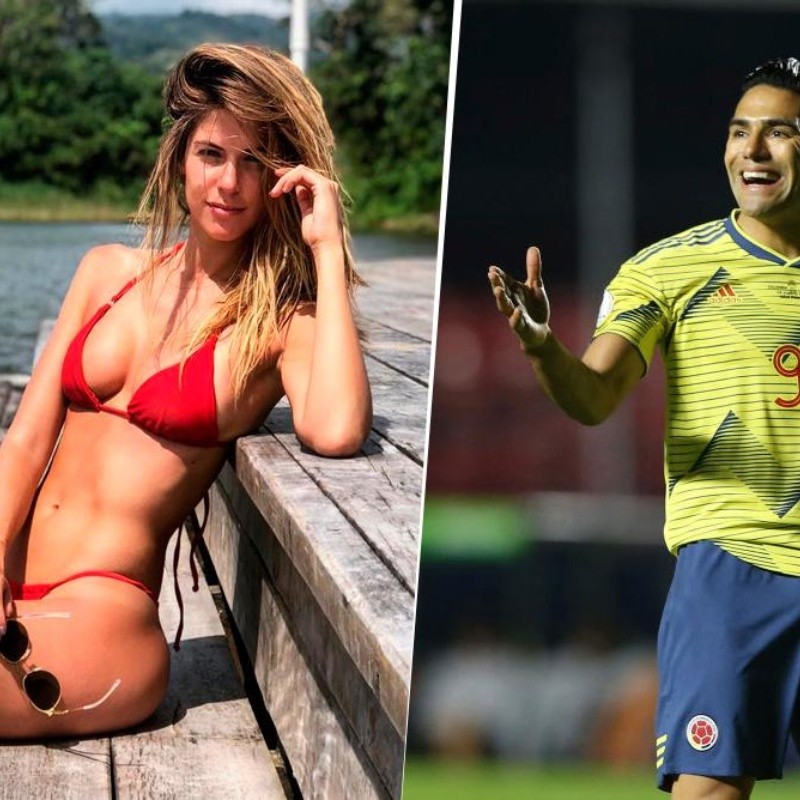 Falcao dio un like a Stephanie Cayo y los hinchas de Galatasaray invadieron el Instagram, pero de ella