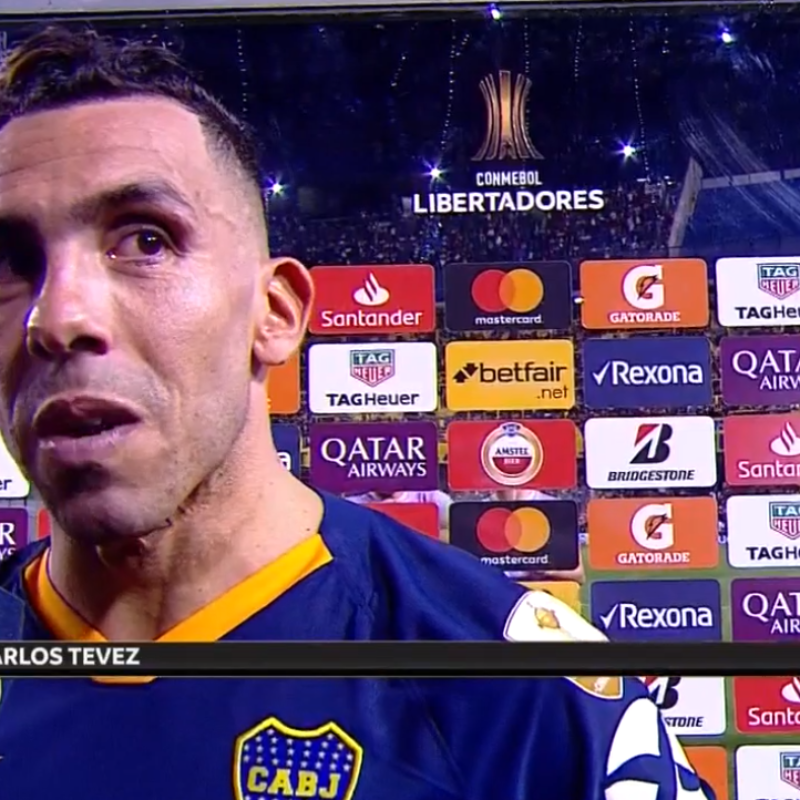 Carlos Tevez: "Ojalá pase River así nos enfrentamos"