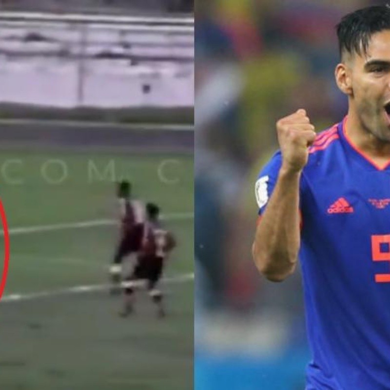 ¡Cuando era un tigrillo! Desempolvan video de primer gol de Falcao, a sus 13 años