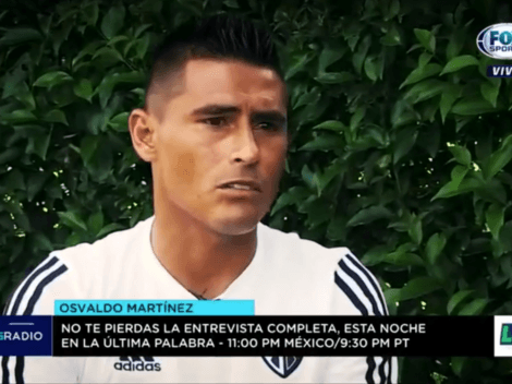 "Le estoy eternamente agradecido al Piojo Herrera": Osvaldo Martínez
