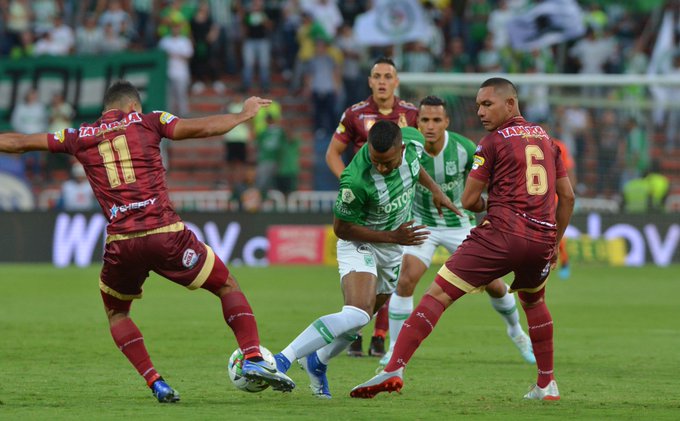 Vuelve y juega: Tolima le ganó a Nacional y le dañó la fiesta al Verde, ¡en el Atanasio!