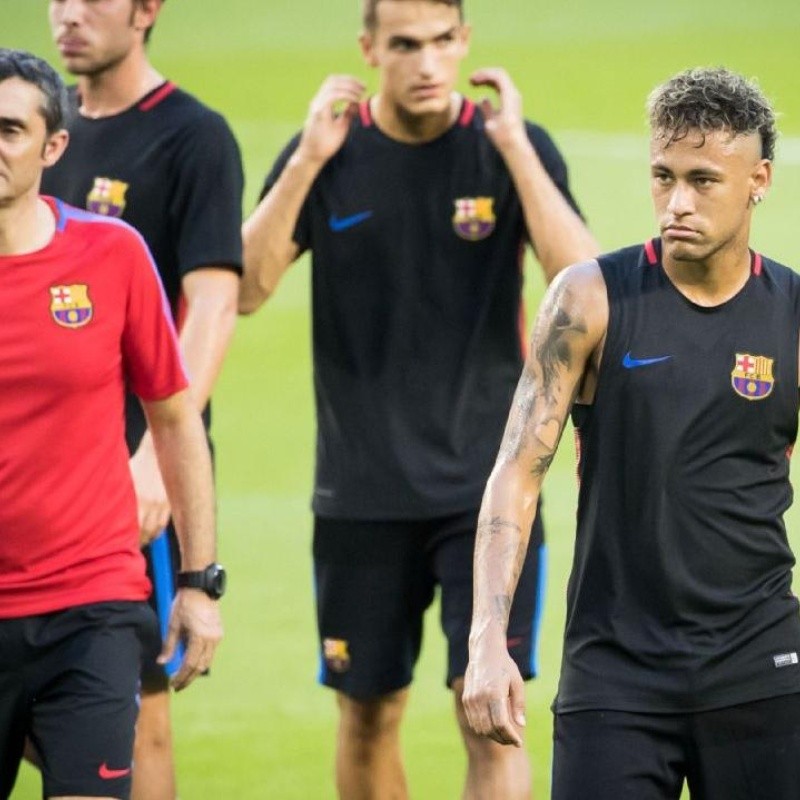 Valverde está harto del tema Neymar: "Quiero que se acabe todo esto"