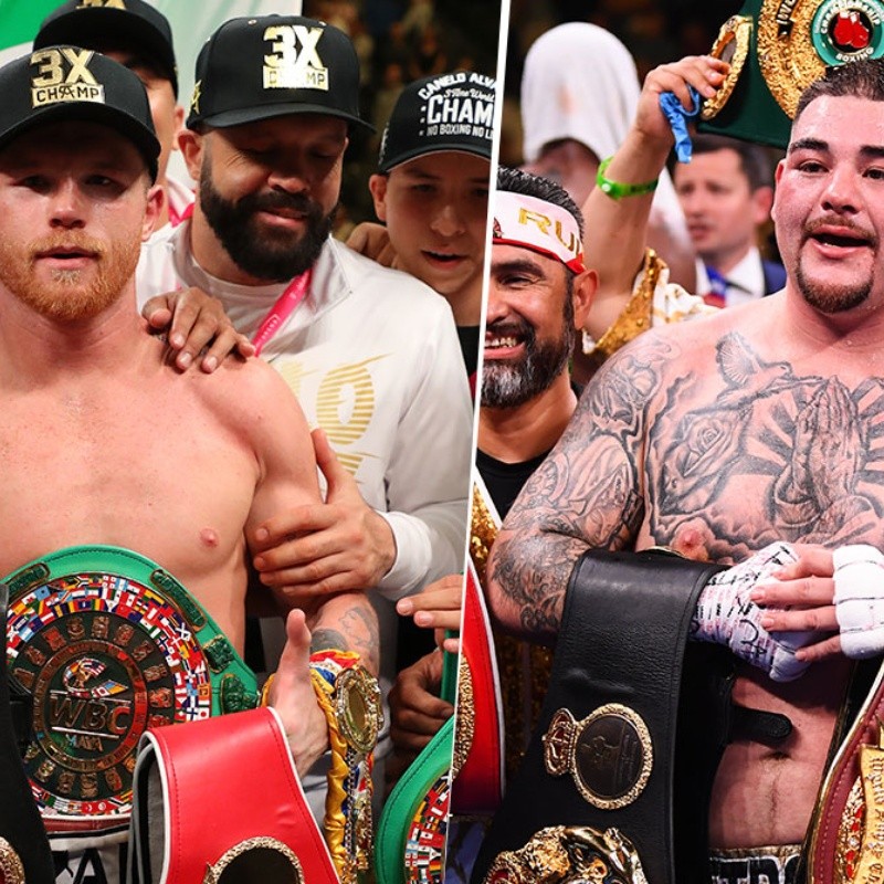 De campeón a campeón: Canelo Álvarez elogió a Andy Ruiz