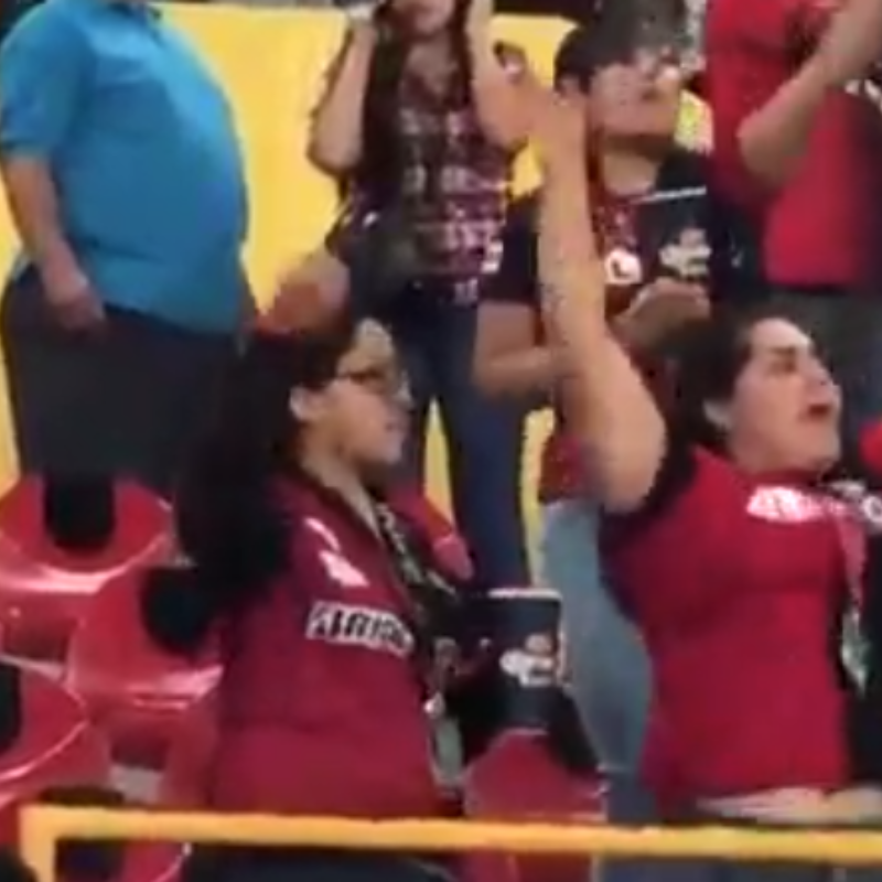 El baile viral de la afición de Atlas en el Jalisco contra América