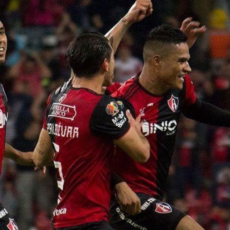 Cerca a la punta: con Anderson Santamaría los 90', Atlas goleó a América y se acerca al primer lugar