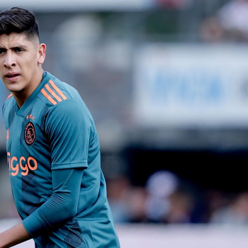 Edson Álvarez completó los 90 minutos en la goleada de Ajax al Sparta Rotterdam