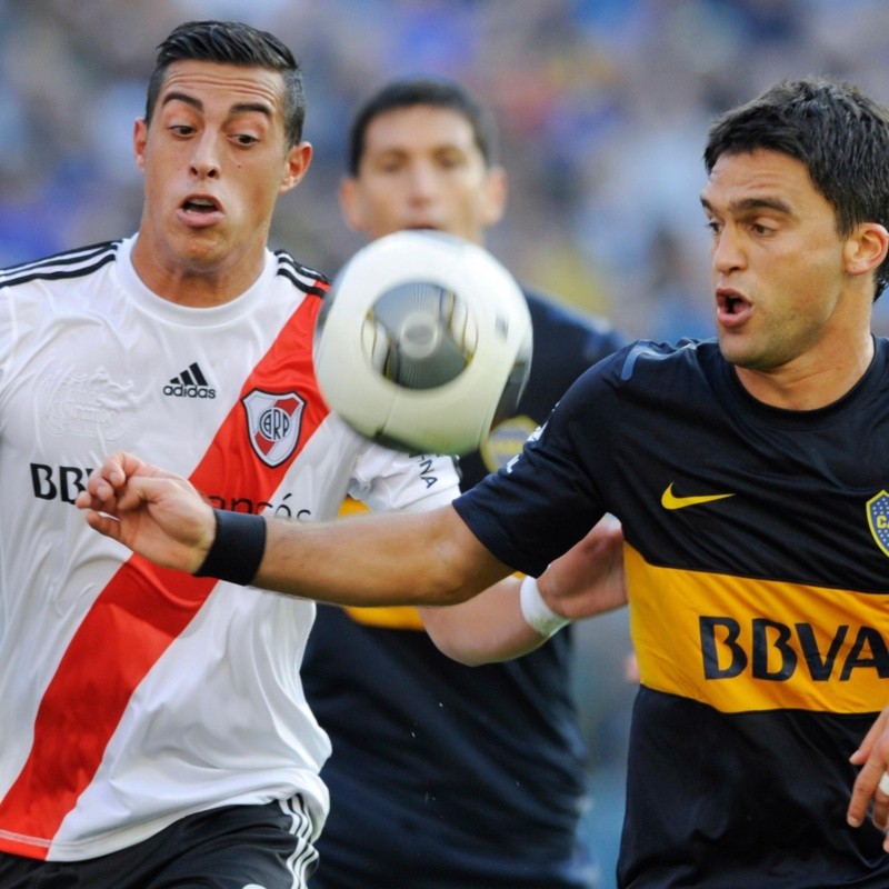 Funes Mori alentó a River desde México