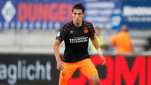Erick Gutiérrez salió lesionado en la victoria del PSV
