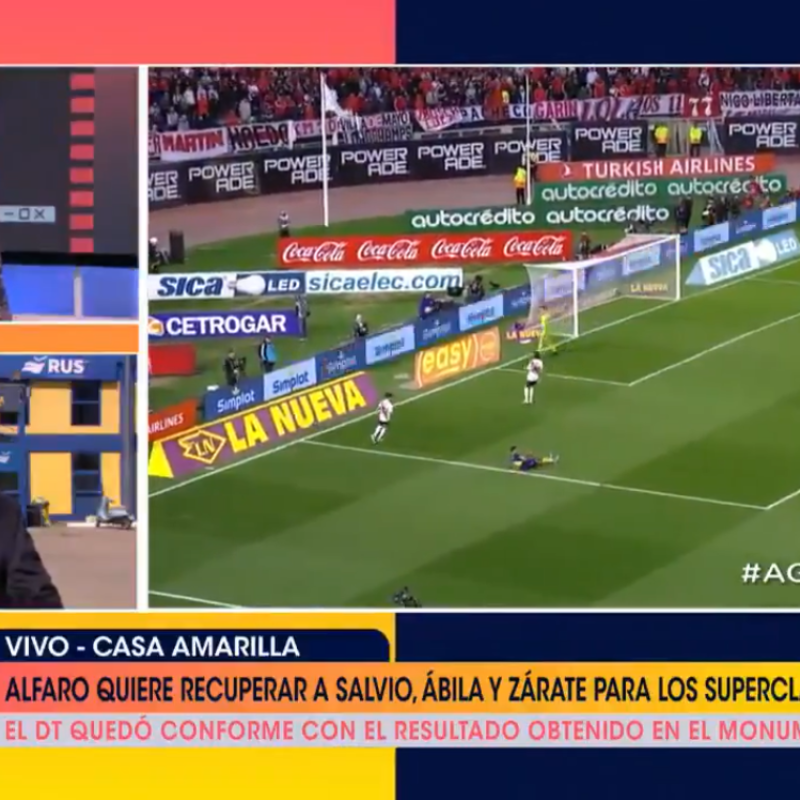 En FOX contaron que "a algunos jugadores de Boca les sorprendió el sistema que planteó Alfaro"